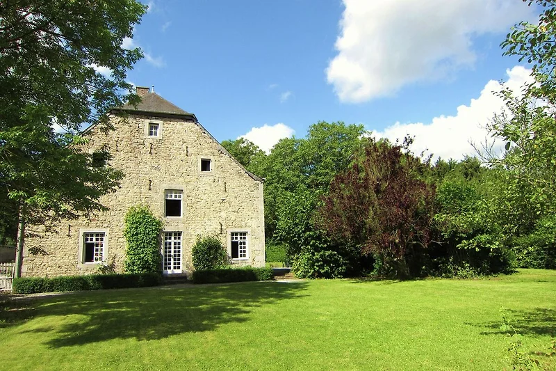 Exterieur vakantiehuis (zomer)