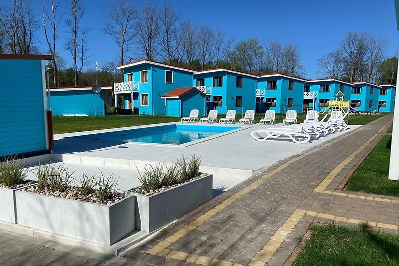 Exterieur vakantiehuis (zomer)