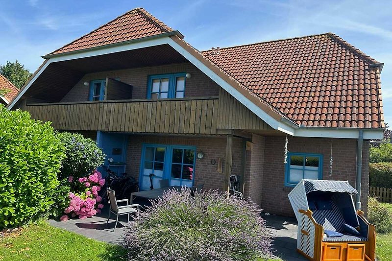 Exterieur vakantiehuis (zomer)