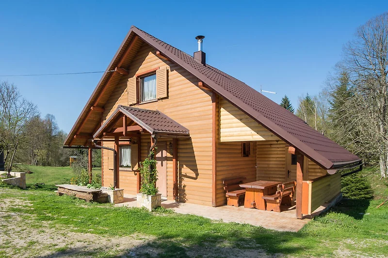 Exterieur vakantiehuis (zomer)