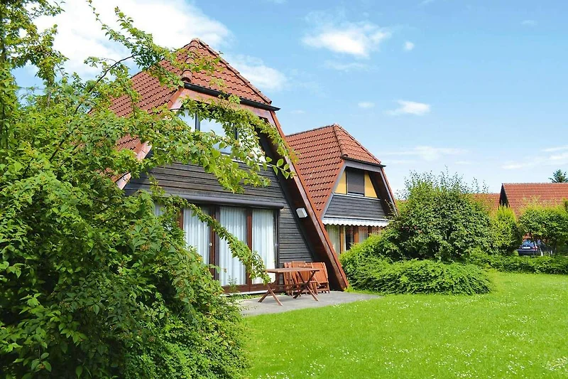 Exterieur vakantiehuis (zomer)