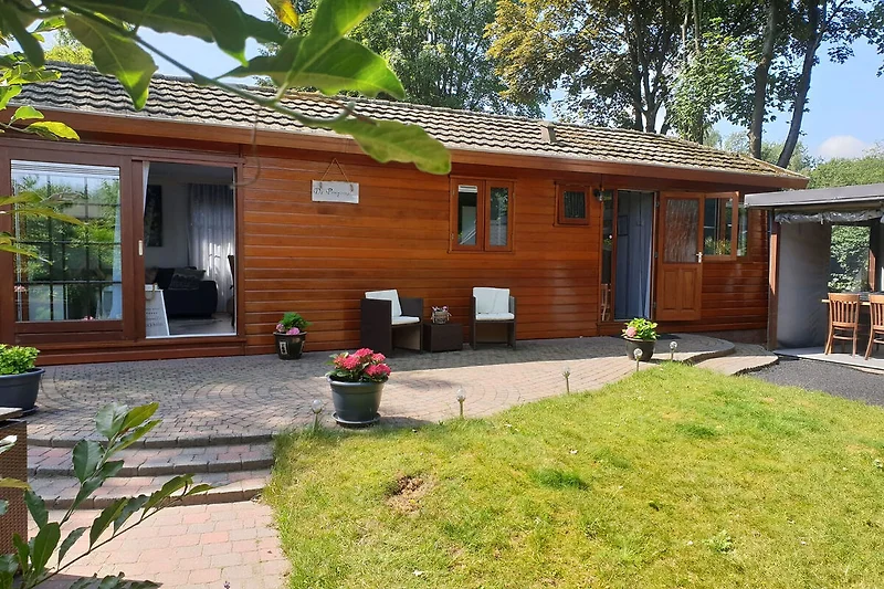 Exterieur vakantiehuis (zomer)