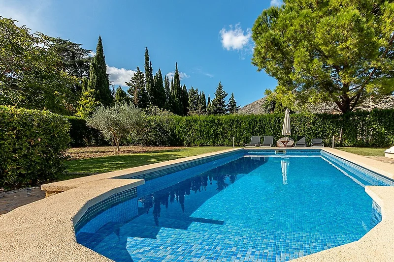 Schwimmbad des Ferienhauses
