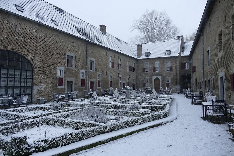 Exterieur vakantiehuis (winter)