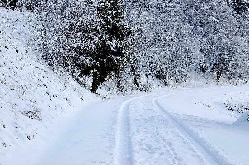 Dans les environs (hiver) (1-5 km)