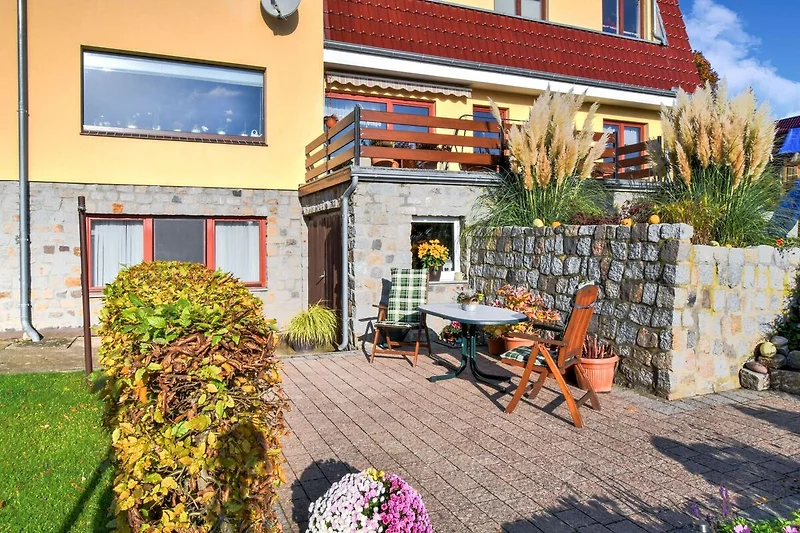 Exterieur vakantiehuis (zomer)