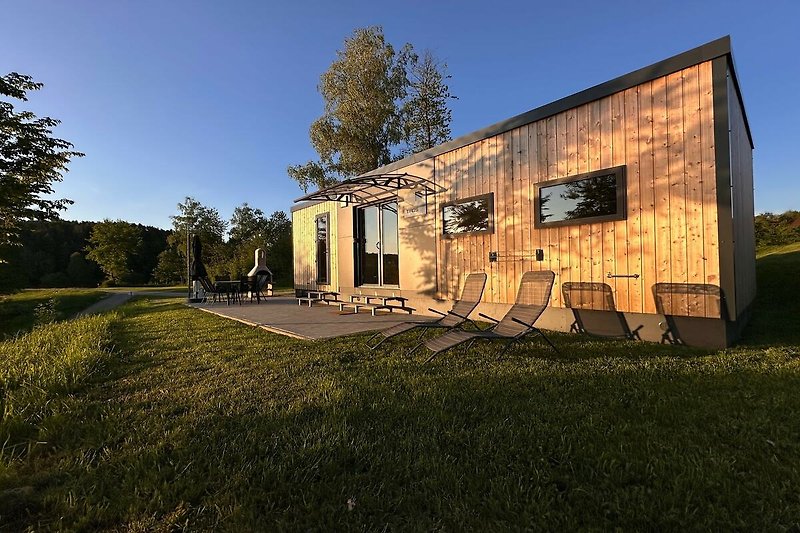 Exterieur vakantiehuis (zomer)