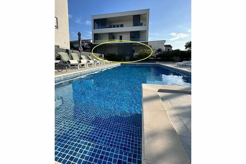 Zwembad van vakantiehuis