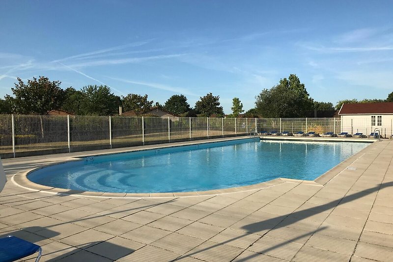 Piscine maison de vacances