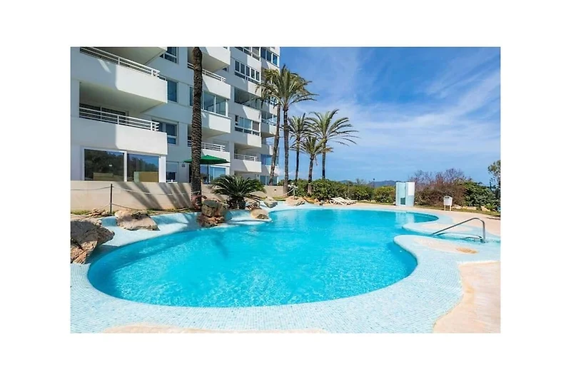 Schwimmbad des Ferienhauses