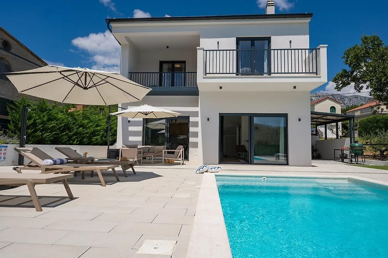 Exterieur vakantiehuis (zomer)