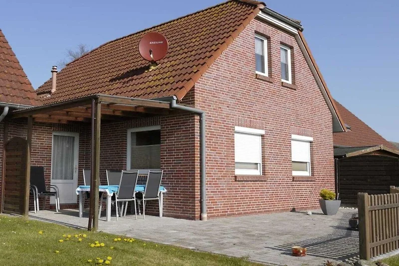 Außenseite Ferienhaus (Sommer)