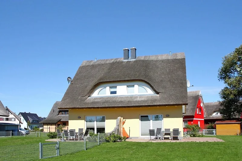 Exterieur vakantiehuis (zomer)
