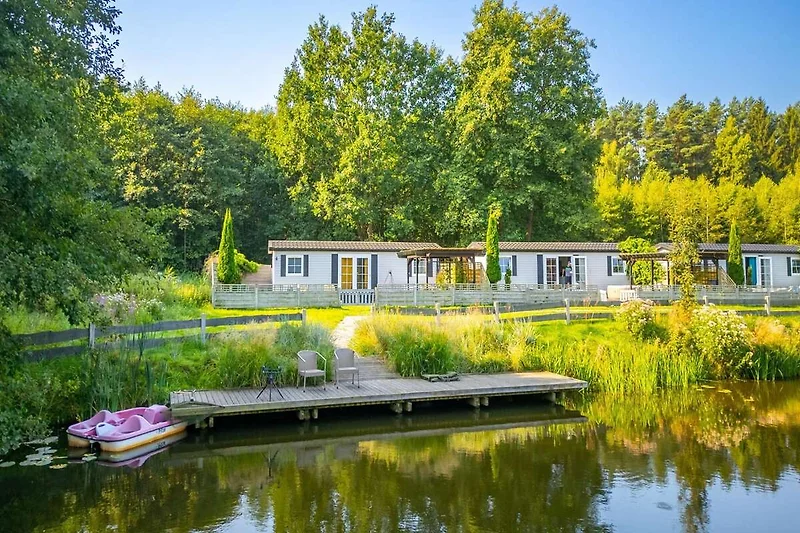 Außenseite Ferienhaus (Sommer)