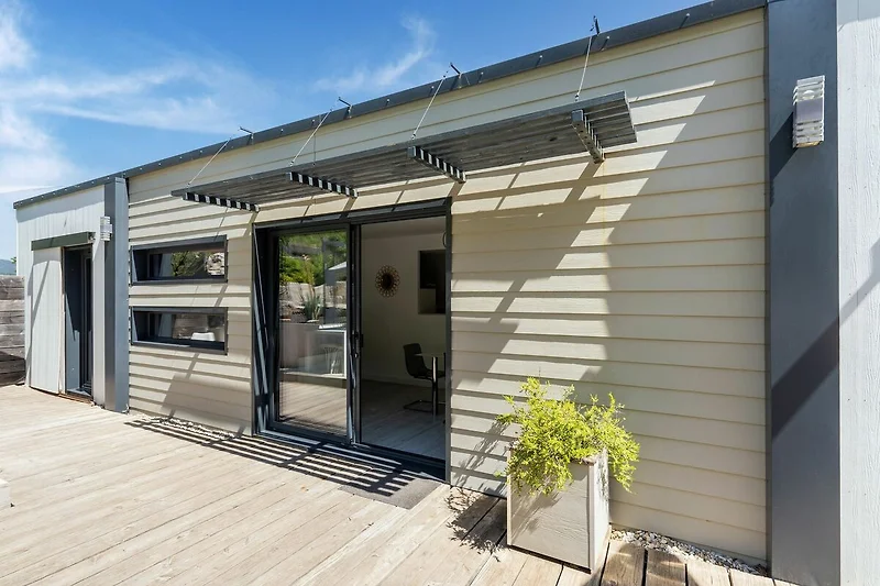 Exterieur vakantiehuis (zomer)