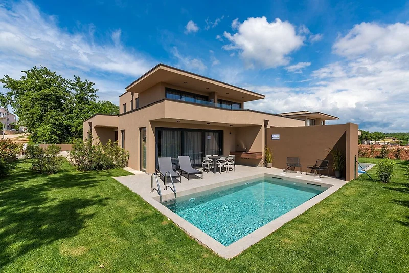 Exterieur vakantiehuis (zomer)