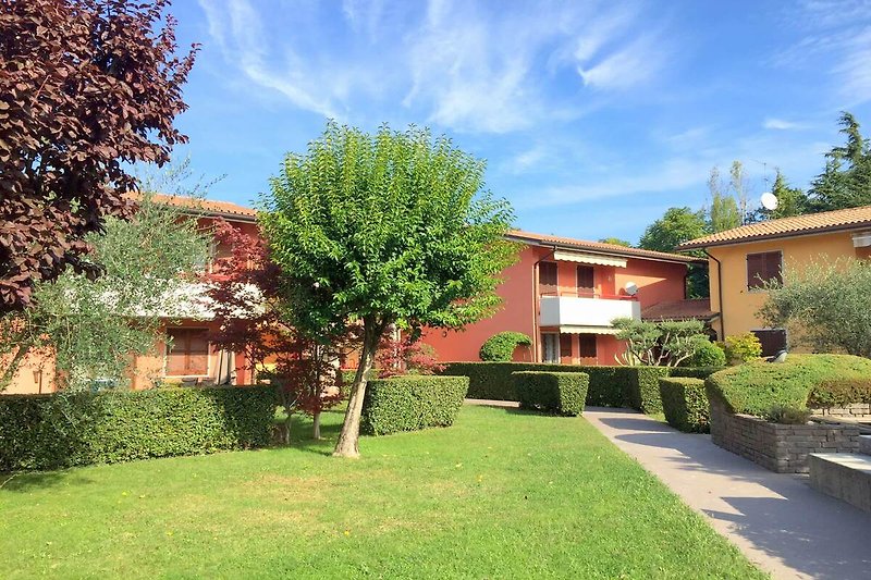Exterieur vakantiehuis (zomer)