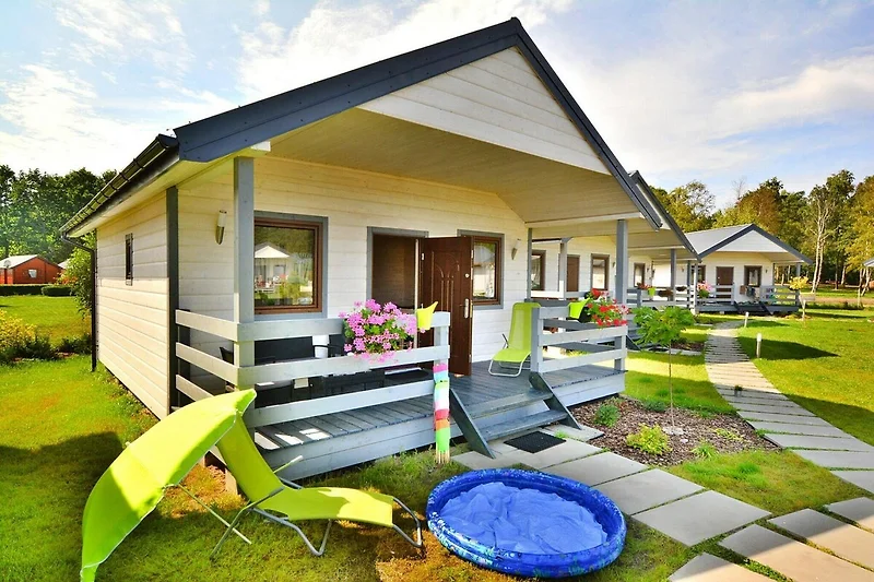 Exterieur vakantiehuis (zomer)