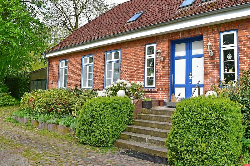 Exterieur vakantiehuis (zomer)