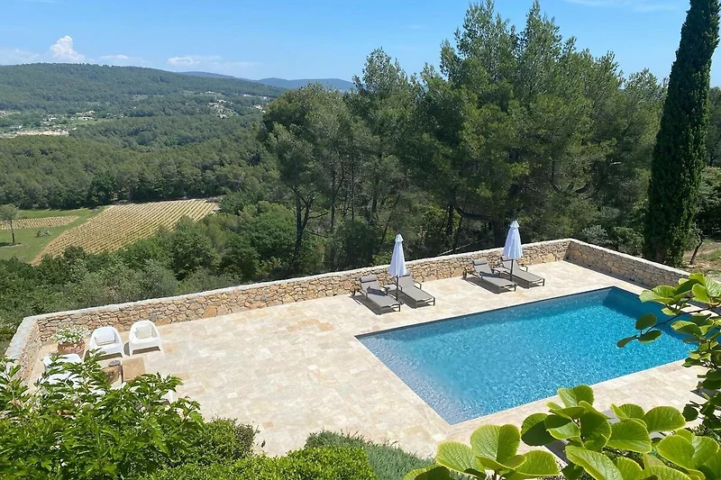 Schwimmbad des Ferienhauses