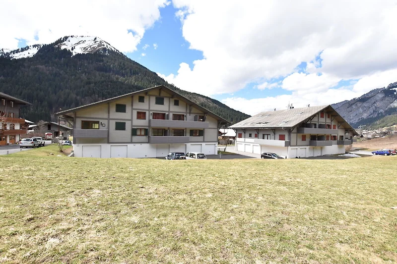 Außenseite Ferienhaus (Winter)