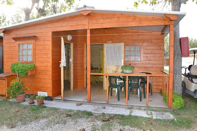 Exterieur vakantiehuis (zomer)