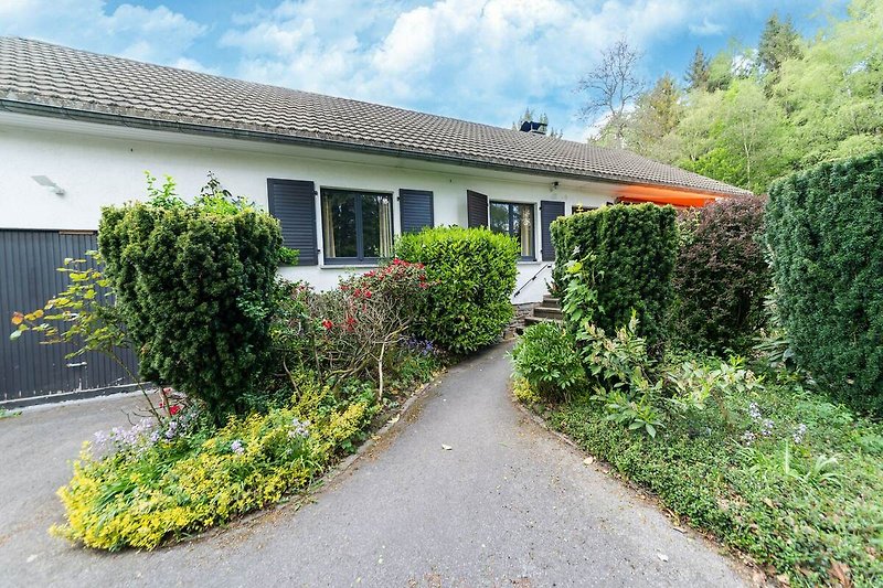 Außenseite Ferienhaus (Sommer)