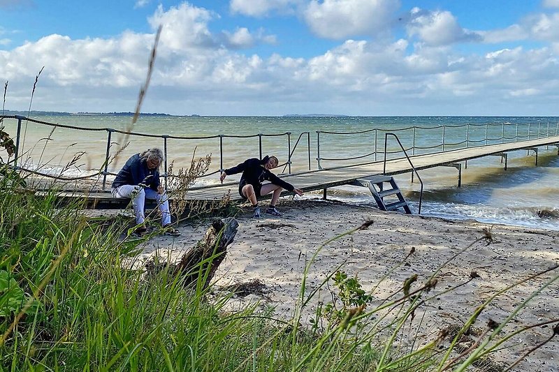 Uitzicht op het water