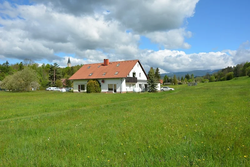 Exterieur vakantiehuis (zomer)