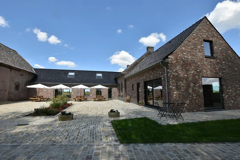 Exterieur vakantiehuis (zomer)