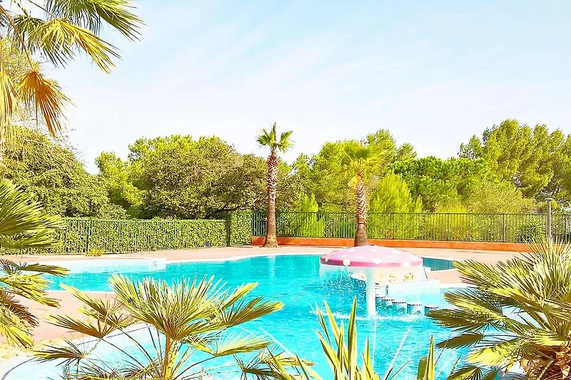 Schwimmbad des Ferienhauses