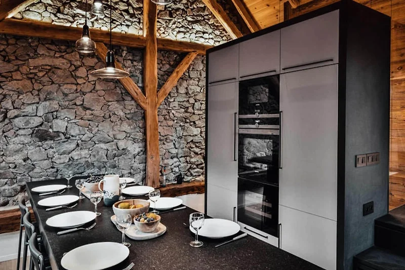 Außenseite Ferienhaus (Sommer)