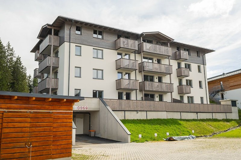 Exterieur vakantiehuis (zomer)