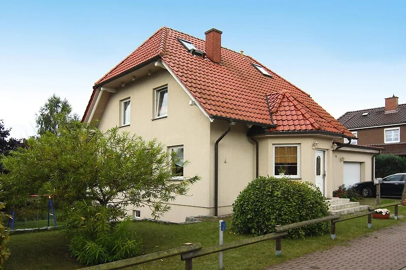 Exterieur vakantiehuis (zomer)