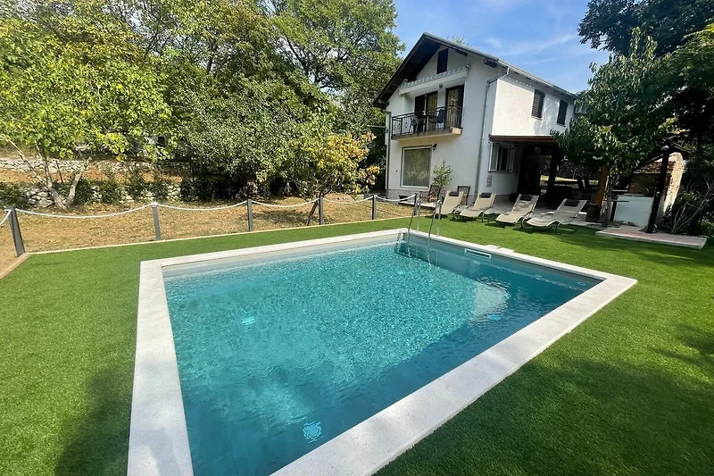 Exterieur vakantiehuis (zomer)
