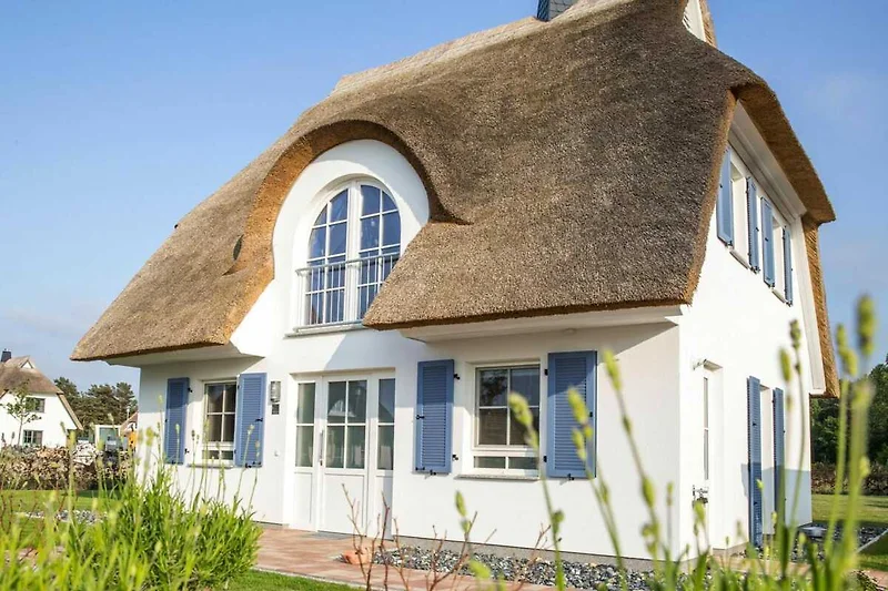 Außenseite Ferienhaus (Sommer)