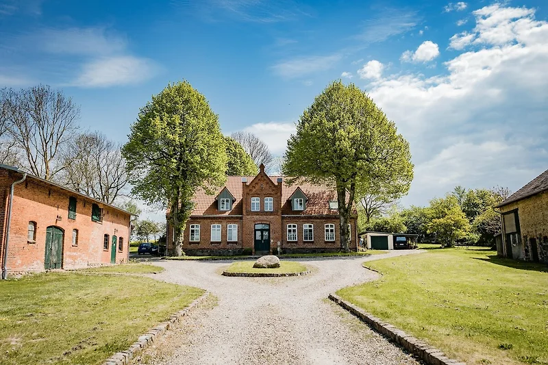 Außenseite Ferienhaus (Sommer) Außenseite Ferienhaus (Sommer)