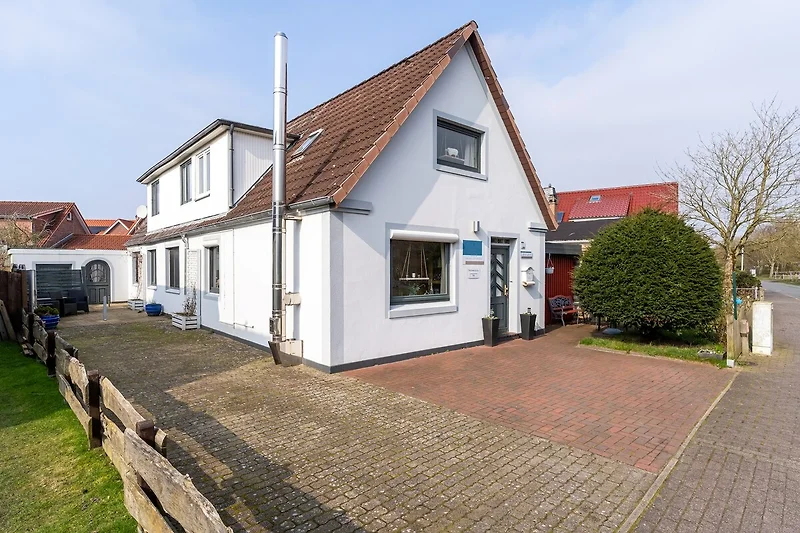 Exterieur vakantiehuis (zomer)