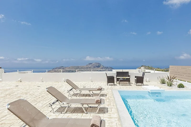 Schwimmbad des Ferienhauses