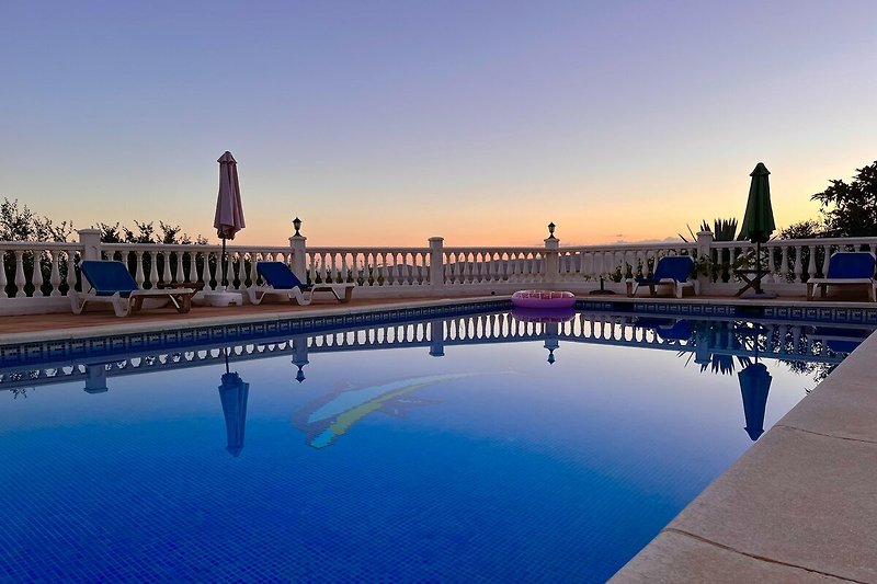 Schwimmbad des Ferienhauses