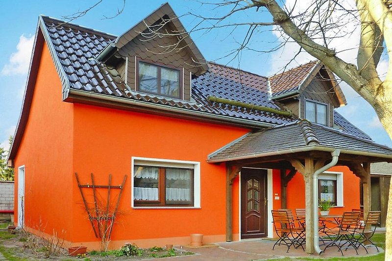 Exterieur vakantiehuis (zomer)