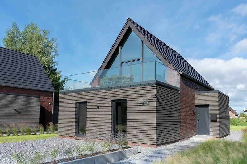 Exterieur vakantiehuis (zomer)