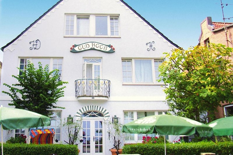 Außenseite Ferienhaus (Sommer)