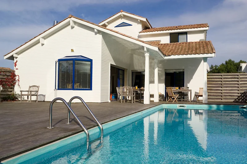 Schwimmbad des Ferienhauses