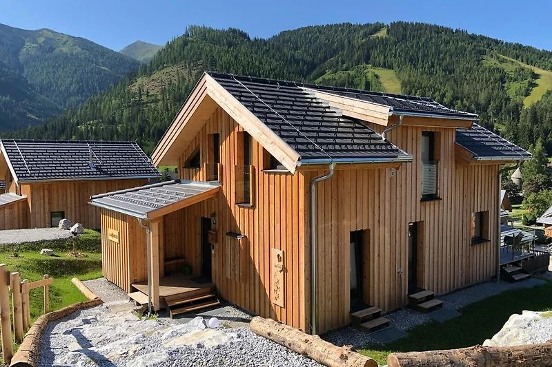 Exterieur vakantiehuis (zomer)
