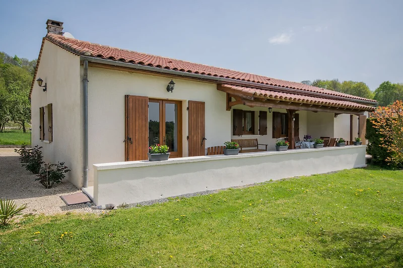 Exterieur vakantiehuis (zomer)