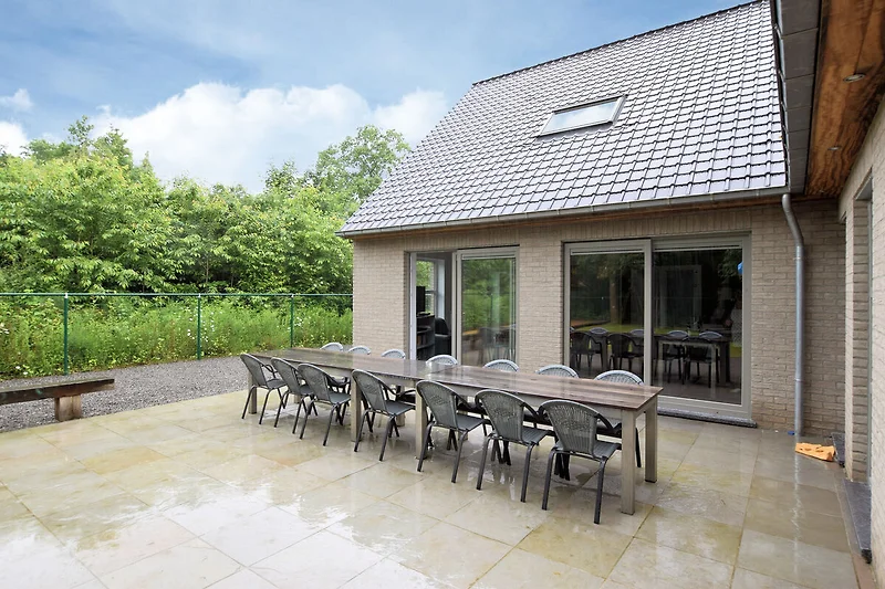 Exterieur vakantiehuis (zomer)