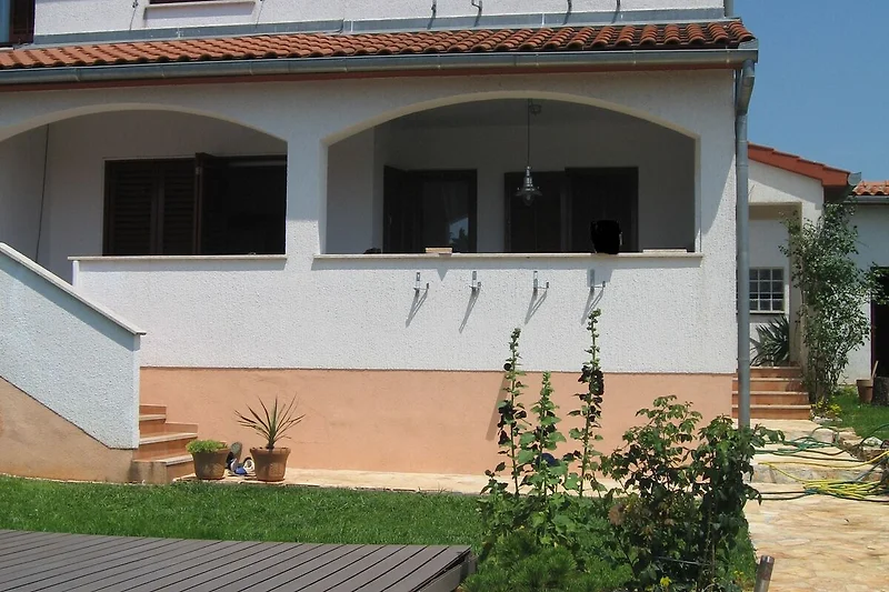 Exterieur vakantiehuis (zomer)