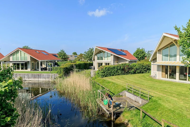 Exterieur vakantiehuis (zomer)