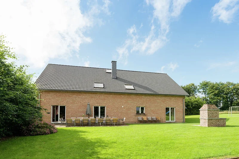 Exterieur vakantiehuis (zomer)